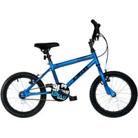Dallingridge Flyboy 16in Bmx Style Kids Bike - Gloss Space Blue